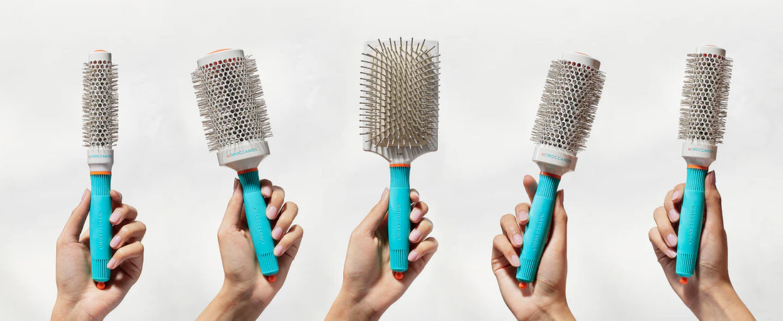 COLLECTION OF MOROCCANOIL CERAMIC BRUSHES