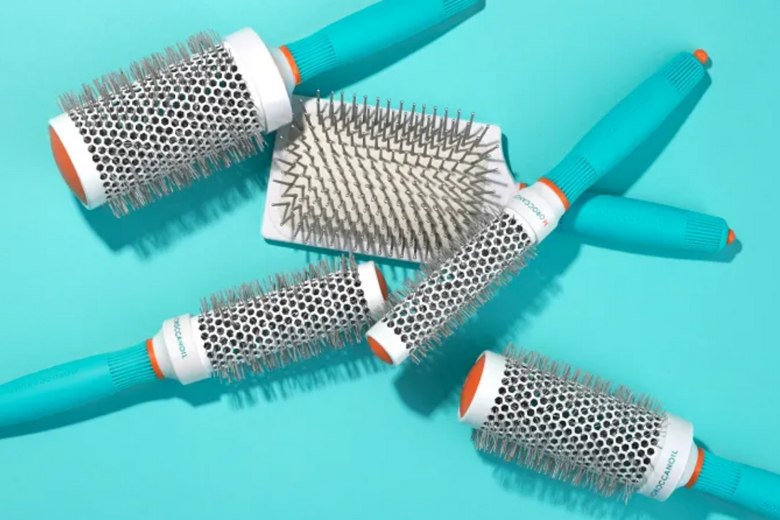 COLLECTION OF MOROCCANOIL CERAMIC BRUSHES