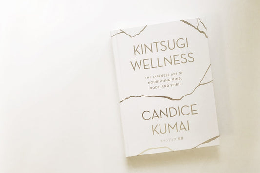 Cover of Candice Kumai's book Kintsugi Wellness