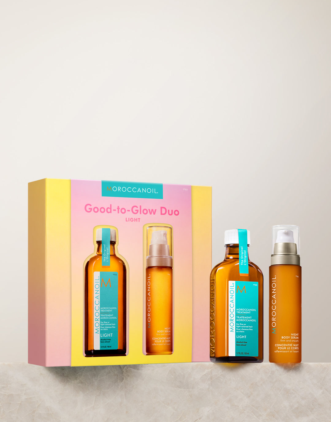 Moroccanoil Treatment 100ml 2本セット Moroccanoil Duo Set - Treatment 3.4 oz & Body Lotion 12.2 oz