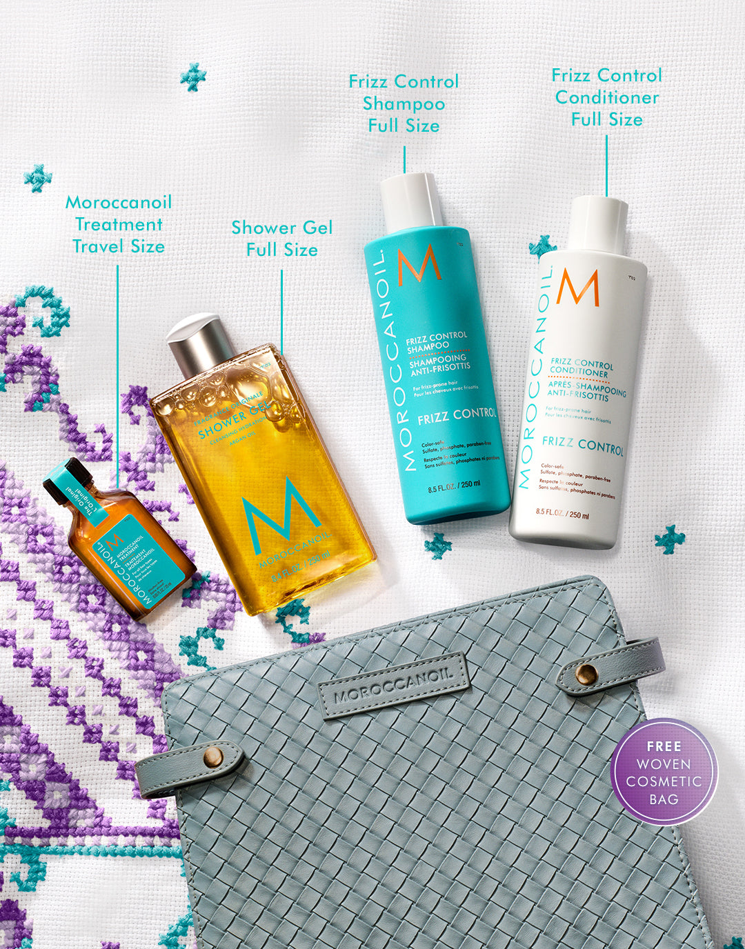 MOROCCANOIL セット Holiday Frizz Hair Gift Set – Moroccanoil