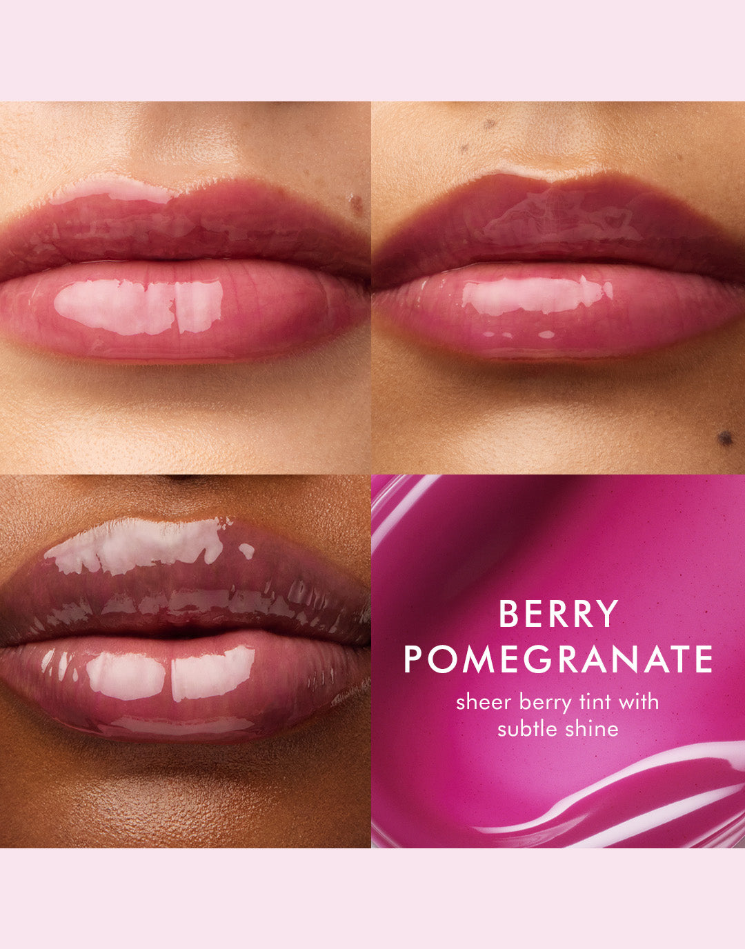Berry Pomegranate Argan Butter Lip Balm 2