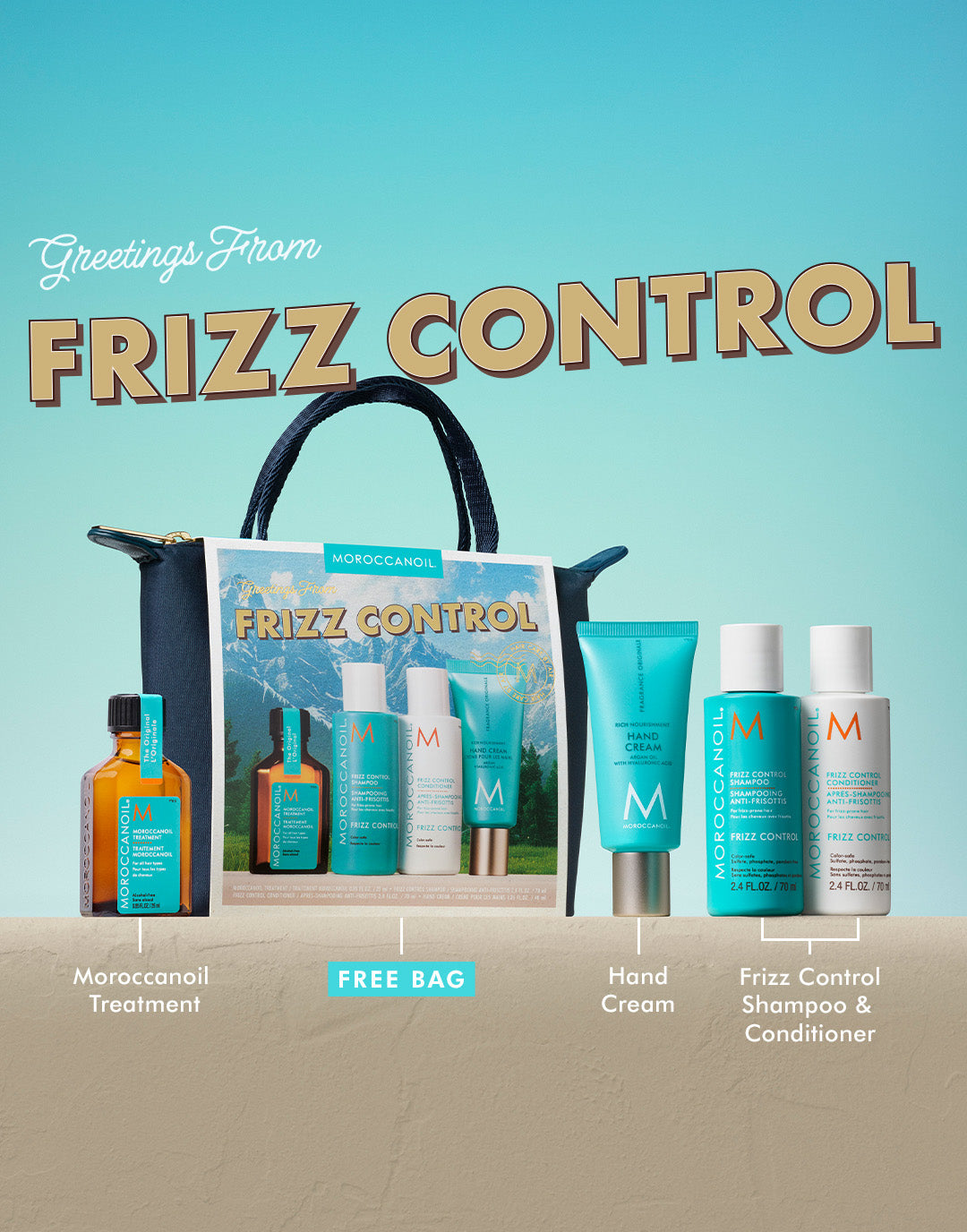 Frizz Travel Set – Moroccanoil