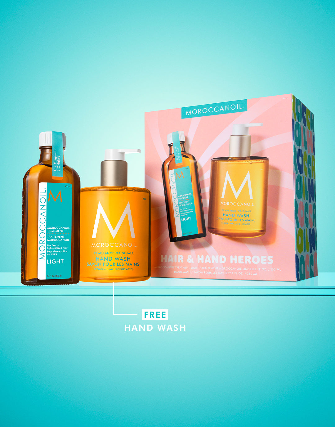 Hair & Hand Heroes Set – Light – Moroccanoil