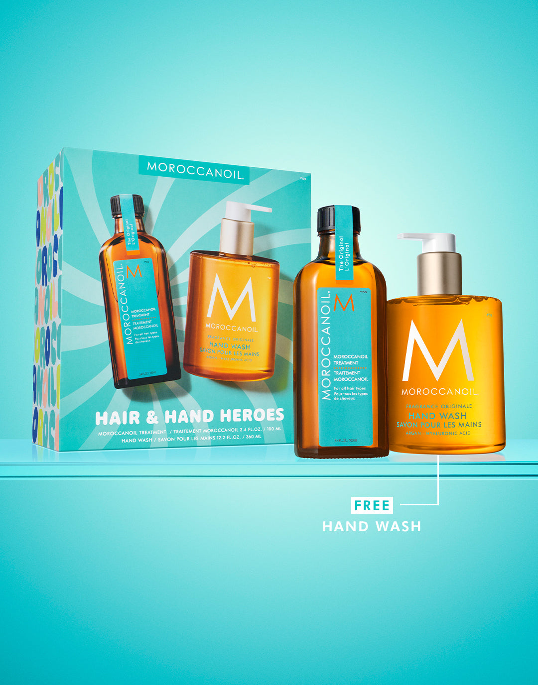 MOTONIMO Hair Care Solution 01 02 セット Hair & Hand Heroes Set – Moroccanoil