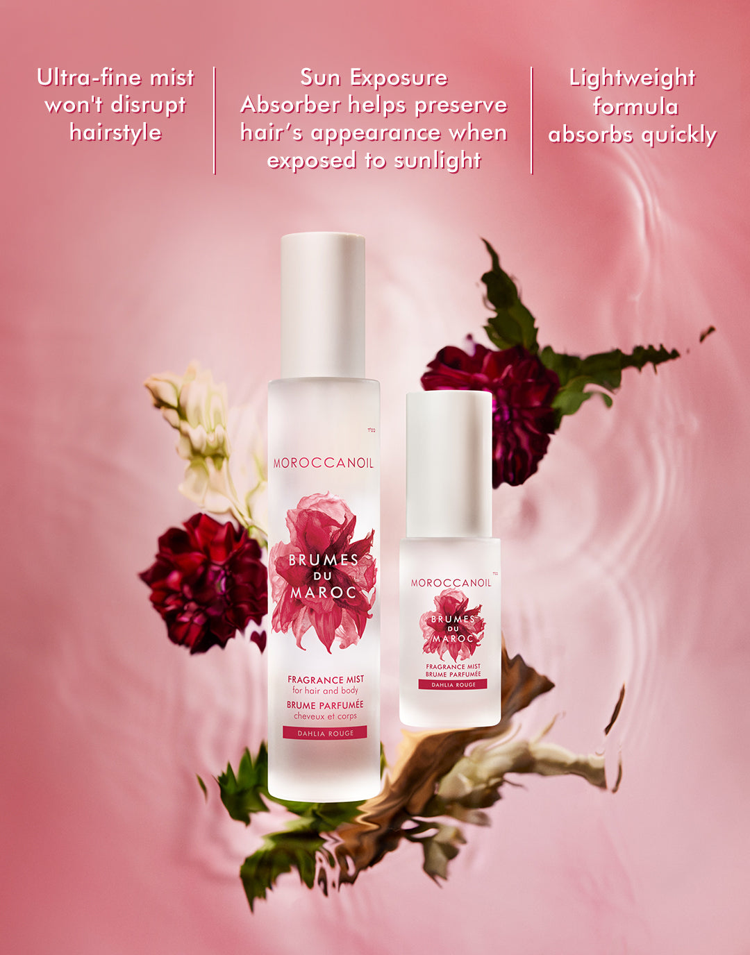 Dahlia Rouge Hair & Body Fragrance Mist – Moroccanoil