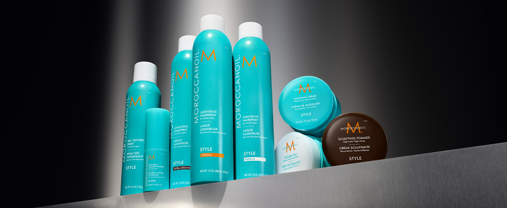 Hair Styling & Finishing Products – Hairsprays & Creams - Moroccanoil