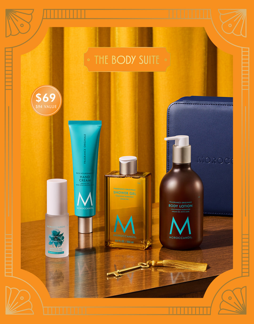 【cocoa】Oil Mist & Cleansing Oil セット Holiday Body Care Set – Moroccanoil