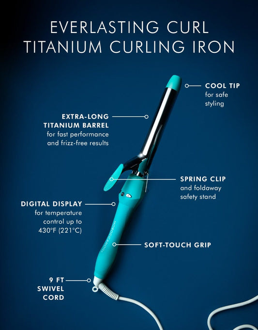 Everlasting Curl Titanium Curling Iron