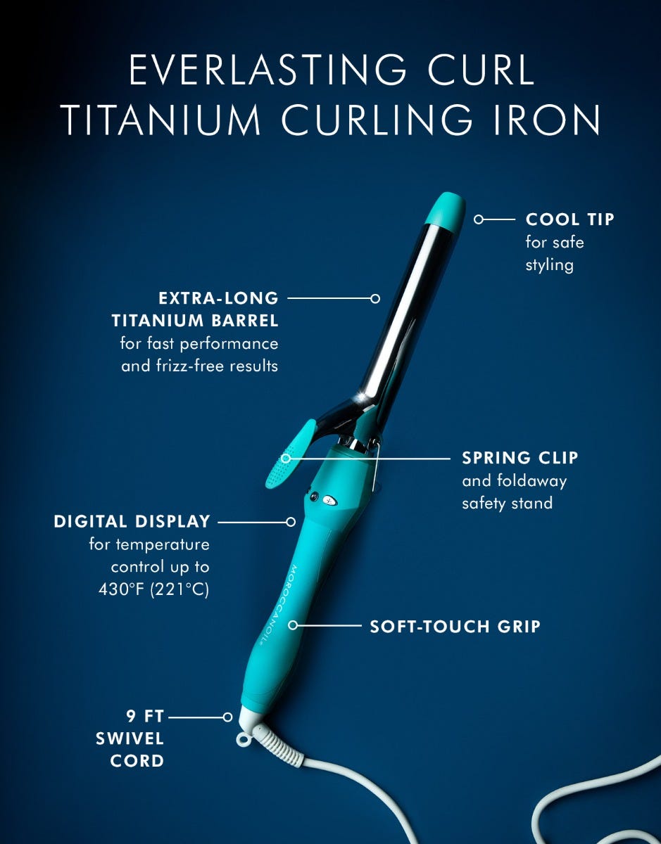 Everlasting Curl Titanium Curling Iron